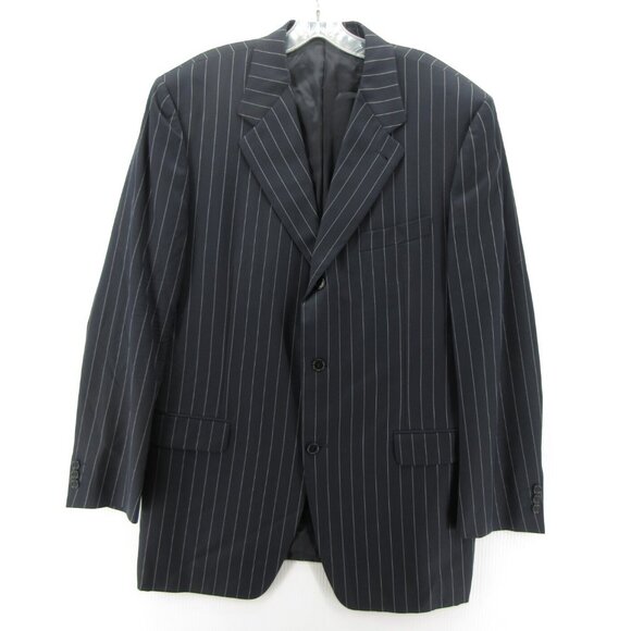 Canali Proposta Sport Coat 44 L Bernini Blazer Wool Super 120s Italy *
